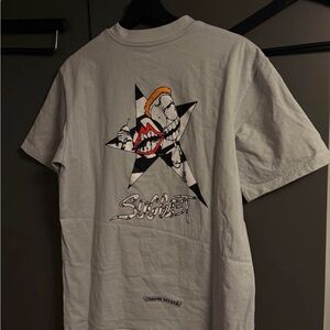 Chrome Hearts Gray Graphic Tee